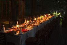 Rhino Post Safari Lodge - Dining Room