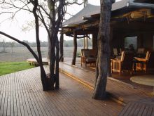 Rhino Walking Safaris - Plains Camp Lounge