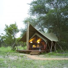 Rhino Walking Safaris - Plains Camp Room