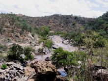 The Ewaso Nyiro River at Sabuk Lodge, Laikipia, Kenya