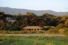 Camp setting at Lemala Manyara, Lake Manyara National Park, Tanzania