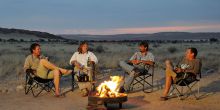 Sossus Oasis Camp Site Campfire