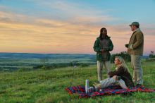 Sundowner at Shamwari Bayethe Tented Lodge, Shamwari Game Reserve, South Africa