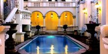 Take a dip in the pool at Illyria House