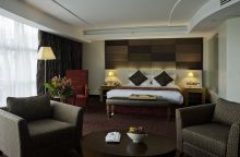 A guest suite with the sitting area at The Boma Nairobi, Nairobi, Kenya