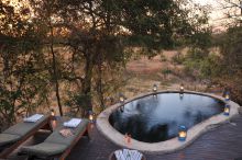 The Execitive Suite Swimming Pool At Lukimbi Safari Lodge