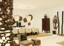 Dining at The Oyster Bay, Dar Es Salaam, Tanzania