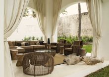 Garden gazebo at The Oyster Bay, Dar Es Salaam, Tanzania