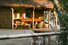 Thonga Beach Lodge - Bar in the Afternoon