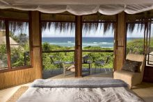 Thonga Beach Lodge - Room View From Bed