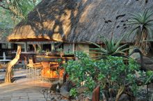 Thornybush Waterside Lodge - Bar and Patio