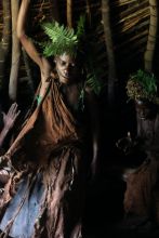 Traditional dancing at Mount Gahinga Lodge, Mgahinga National Park, Uganda