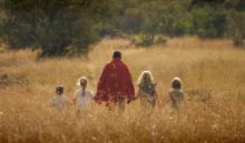 Bush walk with a Maasai guide at Acacia House, Masai Mara National Reserve, Kenya (Steve Mann)