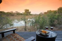 Waterbuck Lodge - Panorama from Deck